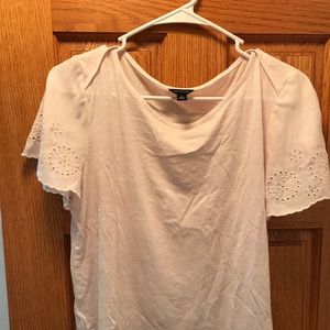 Ann Taylor Shirt (soft pink)